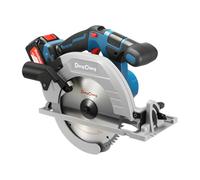 Dong Cheng 20V 185mm Cordless Circular Saw, 2X 4.0 Ah Battery Kit