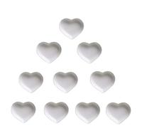 DongAi Ceramic Heart-Shaped Multi-Purpose Sauce Dish Seasoning Dish, Sushi Soy Sauce Dipping Bowl, Mustard Oil, Appetizer Board/Kitchen Dishes (10 Sets)