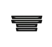 DONGDONG 4 Pieces Car Door Sill Protector Stickers for Skoda Kodiaq 2017-2024, Carbon Fiber Car Kick Plates Sill Guard Auto Threshold Decoration