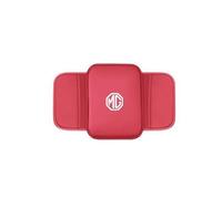 DONGDONG Car Armrest Heightening Pad for MG Comet EV 2023-, Centre Console Heightening Cushion Pillow Vehicle Elbow Suppot Covers,Red