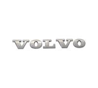 DONGDONG Logo Sticker Car for Volvo V60 Plug-In Hybrid 2025, Personalised Car Stickers Car Badge Emblem Logo Vehicle Badge Decal Emblem Sticker,Silver