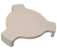 Dongftai 15 inch Heat Deflector, Plate Setter, Pizza Stone, Smoking Stone for Medium Big Green Egg Grill and 15" Diameter Cooking Grills, Kamado Grill, 15" Smoking Stone