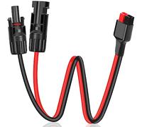 Dongge Solar Connector Kit - Anderson to Anderson Connector - 12AWG 60cm for Solar Panels & Portable Power Plants