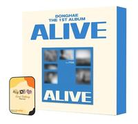 Donghae (Super Junior) ALIVE Album [Photobook ver.]+Pre Order Benefits+BolsVos Exclusive Idol-Inspired Digital Merches