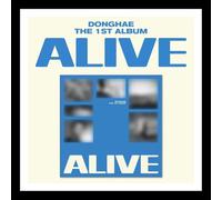 DONGHAE - SUPER JUNIOR DONGHAE ALIVE 1st Album (PHOTO BOOK Ver.+Gift) K-POP SEALED