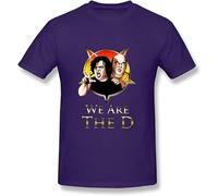 donghuan Men's Tenacious D The D T Shirt Blue L