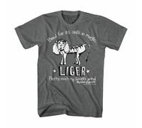 donghuan Napoleon Dynamite Liger Black Heather Adult T-Shirt