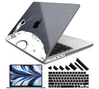 DONGKE for M4 MacBook Pro 14 inch Case 2024 2023 2021 A3112 A3401 A3185 M3 A2918 A2992 M2 A2779 M1 A2442 Pro Max with Retina XDR Display & Touch ID, Plastic Hard Shell Cover, Astronaut