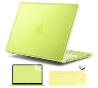 DONGKE Protective Case for MacBook Neo 13 Inch 2026 A3404 | Hard Shell with Reinforced Anti-Cracking Corners, Anti-Scratch, Fingerprints Resistant | Slim Frosted Snap-On Case | Matte Citrus
