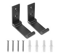 DONGKER 2PCS Gun Rack Wall Mount,Gun Hooks Folding Shotgun Hooks Hangers for Indoor Gun Sword Airsoft Bow Hanging Storing