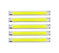 DONGKER 5pcs DC 5V 3W COB LED Lamp Board,LED Strip Light White Light 600mA 400LM 6500K for USB Touch Dimmer