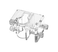 DONGKER Aquarium Acrylic Lily Pipe Fixture, Aquarium Clamp Lily Pipe Fixture Holder for Fix 12-16mm Inflow Outflow Tube