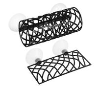 DONGKER Betta Fish Tunnel, Hollow Betta Fish Cave Tube Aquarium Bettas Hammock Cave Shelter for Small Fishs Shrimp Hide Play Rest