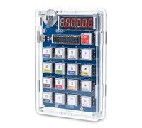 DONGKER DIY Calculator Soldering Kit - 6-Digit Electronic Calculator Project with Display, STEM Soldering Practice Kit for Students, Engineering Learning & Desktop Use