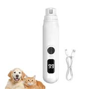 DONGKER Electric Dog Nail Clipper,3 Speed Adjustment Pet Nail Trimmer with LED Display for Small Medium Large Dogs Cats