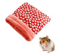 DONGKER Hamster Sleeping Bag, 20 * 25 * 2cm Hedgehog Warm Cozy House Bed with Warm Plush Inner for Squirrel Hamster Guinea Pig Sugar Glider Small Pets