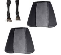 DONGKER Horse Bell Boots, 1 Pair Horse Hoof Wrists Protectors for Travel, Training,Riding Shield Turnout Against Hoof Impact Trauma