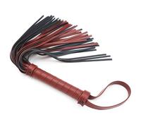 DONGKER Horse Whip,PU Leather Equestrian Riding Crop with Wristband & Grip for Horse Riding Training Outdoor Equestrian Cosplay