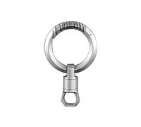 DONGKER Key Carabiner Keychain Clip,360° Roating Titanium Connecting Key Chain Rings for Keychain Key Rings DIY Bags