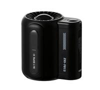 DONGKER Portable Waist Clip Fan,3 Speeds 4500mAh Cool Shirt Fan, USB Rechargeable Belt Fans Clip for Works, Travel, Camping,Outdoor Activities