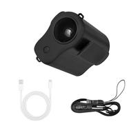 DONGKER Portable Waist Fan,5 Speeds Adjustable Neck Hanging Cooling Fan Multiple Wearing Ways with LED Digital Display for Outdoor Holiday Camping Travel Home