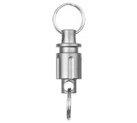 DONGKER Quick Release Key Chain,Titanium Swivel Dual Keychain Detachable Keychain Clip for Car Keys Flashlights Tools