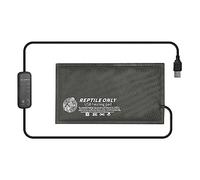 DONGKER Reptile Heating Mat,4W USB Terrarium Non-Adhesive Heat Pad Timing Control Under Tank Warmer for Snake Lizard Frog Fish