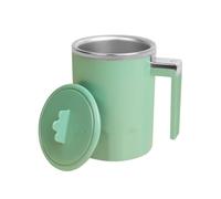 DONGKER Self Stirring Mug,350ML Rechargeable Auto Stirring Coffee Mug with Magnetic Lid & Temperature Display for Milk Coffee Cocoa Tea Hot Chocolate