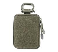 DONGKER Tactical Medical Molle Pouch, Military Zippered First Aid Pouch Waterproof with carabiners for Outdoor Medical Emergency