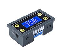 DONGKER Time Relay Delay Module DC 6V-30V Timer with Digital LCD Display, 10A 0.01s - 9999mins Timer Module with MOS Voltage Output, ON/Off Control