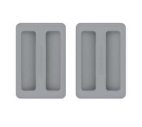 DONGKER Toaster Top Cover,2 PCS Silicone Bread Machine Cover Washable for Toaster Pancake Maker Oven Kitchen