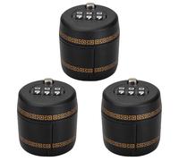 DONGKER Wine Bottle Lock,3 PCS Reusable Wine Combination Lock Liquior Code Corks for 2.8cm Whisky Beer Soda Drink Bottle Mouth Diameter