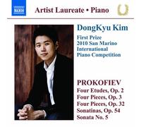 DONGKYU KIM-FIRST PRIZE. 2010 SAN MARINO INTERNATIONAL PIANO COMPETITION(import)
