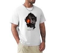 DONGLAN Mr Inbetween Tv Show Fan T-Shirt White S