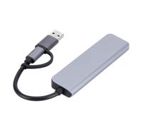 Dongle, 5 in 1 Splitter, Portable Docking Station, High Speed USB Spend, USB Type-C Hub, Compatible with Mobile Phones, Laptops, Tablets