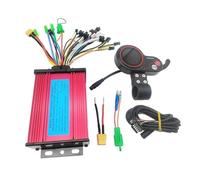 DONGLING Ebike Controller 36V 48V 52V 60V 350W 450W 500W 600W 20A 25A Electric Scooter E-Bike Controller Display Brushless Motor Controller(36V-60V 20A-25A kit)