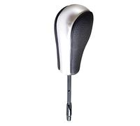 DONGLING Gear Knob Automatique À Bouton D'engrenage De Carter Voiture(Matt Silver-Long)