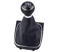 DONGLING Gear Knob Car 5/6 Speed Gear Shift Knob Dustproof Cove Fit Use for VW Golf /MK6 2009-2012 PU Leather Gaitor Cover(6 Speed)