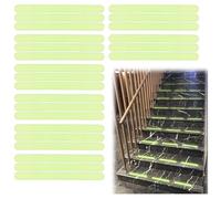 Dongnesi 24PCS Glow in the Dark Gaffer Tape,Adhesive Glow In Dark Anti Slip Tape 2X20cm,Glow In The Dark Stickers,Bath Floor, Bathtub, Kitchen, Swimming Pools