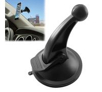 Dongnesi Sat Nav Holder for Car, Car Phone Holder, Sat Nav Mount 360° Rotation, Replacement Windscreen Suction Cup Mountvehicle, Sucker Suction with Ball Connector Compitable with Gar-min, Black