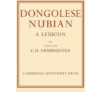 Dongolese Nubian: A Lexicon