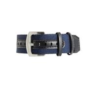 dongrif Nylon Watchbands For Hamilton Field Vintage Men Sweatproof Watch Accessories(Blue-Steel,20mm)