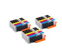 DONGRUIBINOG 50 551 PGI 550xl CLI 551XL Ink Cartridge Compatible For MG5450/MG5550/MG5650/MG6450/MG6650/Ip7250 Printers(3BK3PBK3C3M3Y)