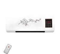 DONGSHUAI Portable Air Conditioning Split Max, 2 in 1 Airs Conditioner, The Quiet One Fast Cooling/Heating for Room, Multifunctional Wall Ventilation for Home, Bedroom, Office,B