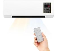 DONGSHUAI Portable Air Conditioning Split Max, 2 in 1 Airs Conditioner, The Quiet One Fast Cooling/Heating for Room, Multifunctional Wall Ventilation for Home, Bedroom, Office,A