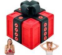 DONGTATA 8CM Annoying Gift Box with Screws, Impossible to Open Prank Box, Really Annoying 3D Printed Twist Storage Box, Novelty Prank Gift Wrap for Easter Birthday Christmas