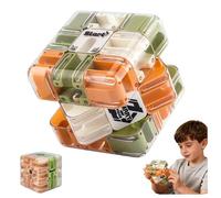 DONGTATA Labyrinth-3D Puzzle Maze-Cube Interactive Brain Teaser Fidget Puzzle for Stress Relief & Focus Training Educational Logic Game for Teens & Adults