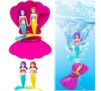 DONGTATA Mermaid Diving Toys - Interactive Swim Training Set, Diving Toys for Swimming Pool, Kids Pool Games & Eco-Friendly Water Play Kit for Underwater Adventures Perfect as Party Favors Pool Gifts