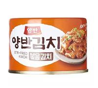 Dongwon YangBan Canned Stir Fry Kimchi 160g - Kimchi is appropriately spiced dish which goes well with any dish, especially rice.
