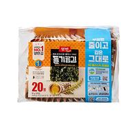 [Dongwon] Yangban Perilla Oil Seaweed (Nori) Snack 4g×20 / Korean Food / Korean Seaweed / Seaweed Snacks (Overseas Direct Shipment)